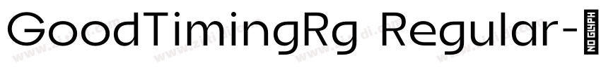 GoodTimingRg Regular字体转换